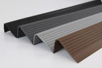 Non Slip PVC Rubber Stair Nosing 70 MM x 40 MM x 1.18 M Length RGPD