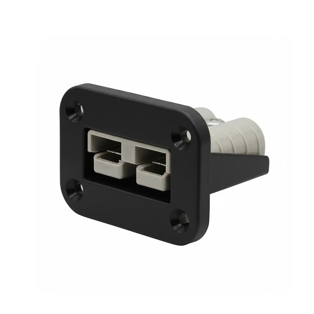 Exotronic Flush Mount 50A Anderson Plug Panel w/ 50A Grey Anderson Plug