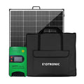 Exotronic 200W Portable Folding Solar Panel + 20A Bluetooth MPPT Solar Controller