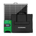 Exotronic 200W Portable Folding Solar Panel + 20A Bluetooth MPPT Solar Controller