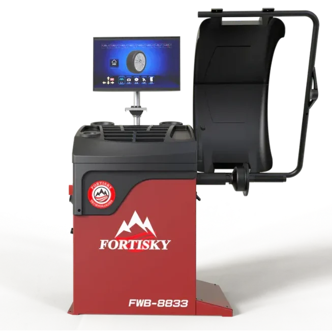 Fortisky 1670-8833 Tilt Back Tire Changer & Dynamic Screen Wheel Balancer Combo
