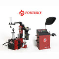 Fortisky T2-70B Leverless Center Post Tire Changer Fully Automatic Combo