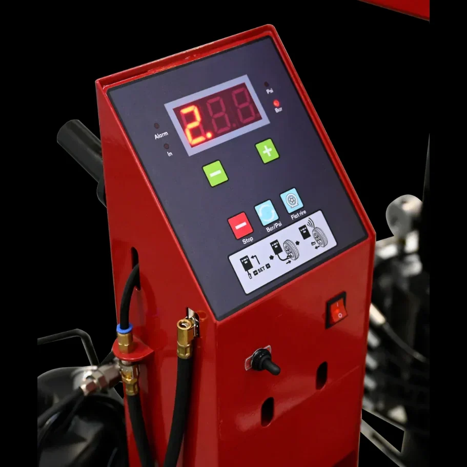 Fortisky T8-8833 Leverless Center Post Tire Changer Fully Automatic Combo