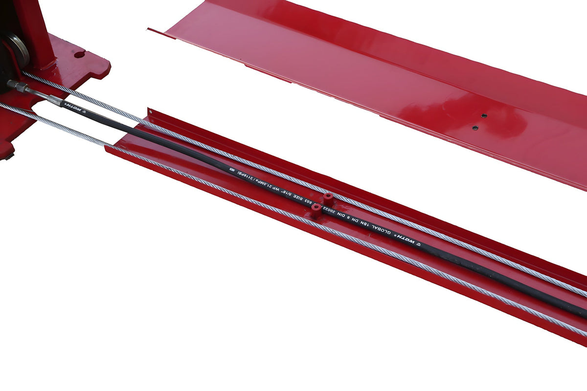 Fortisky FL-100GX 10,000 lb Base Plate Two-Post Lift