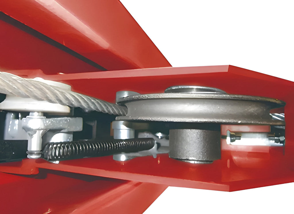 Fortisky FL-110AL 11,000 lb Four-Post Alignment Lift with 7,000 lb Rolling Jack