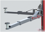 Fortisky FL-120GX 12,000 lb Base Plate Two-Post Lift