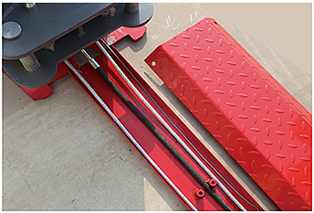 Fortisky FL-120GX 12,000 lb Base Plate Two-Post Lift
