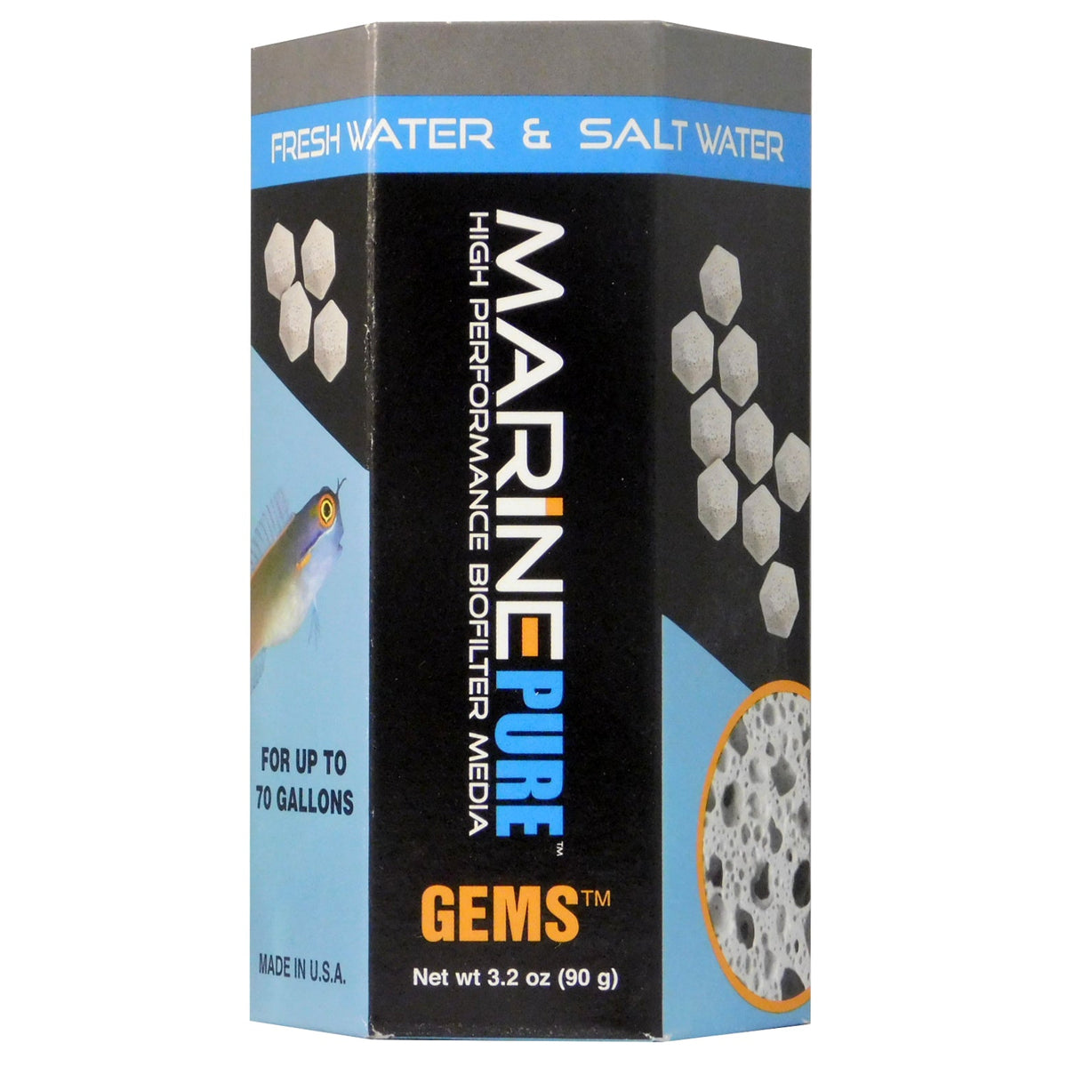 MarinePure Bio Filter Gems 90g for Aquariums