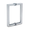 FHC 6" Flat Round Mitered Back-To-Back Pull