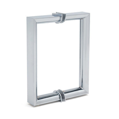 FHC 6" Flat Round Mitered Back-To-Back Pull