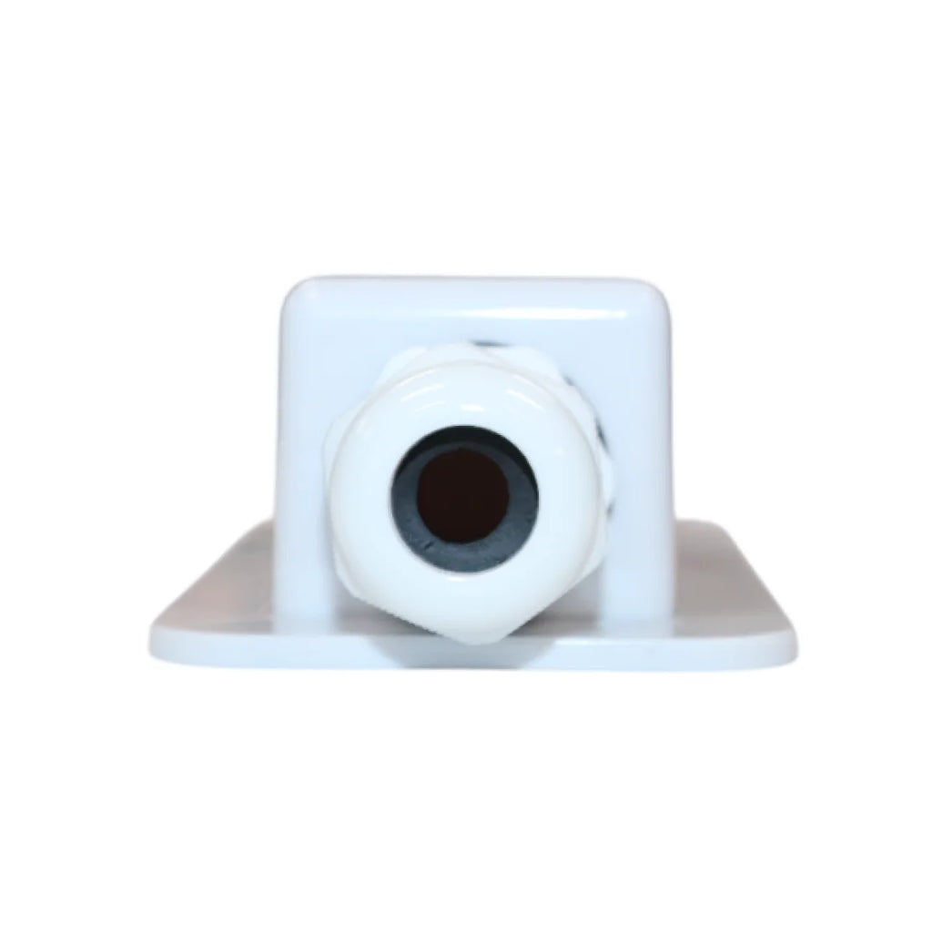 Exotronic 1 Gland White Cable Entry Cover (Lightweight ABS)
