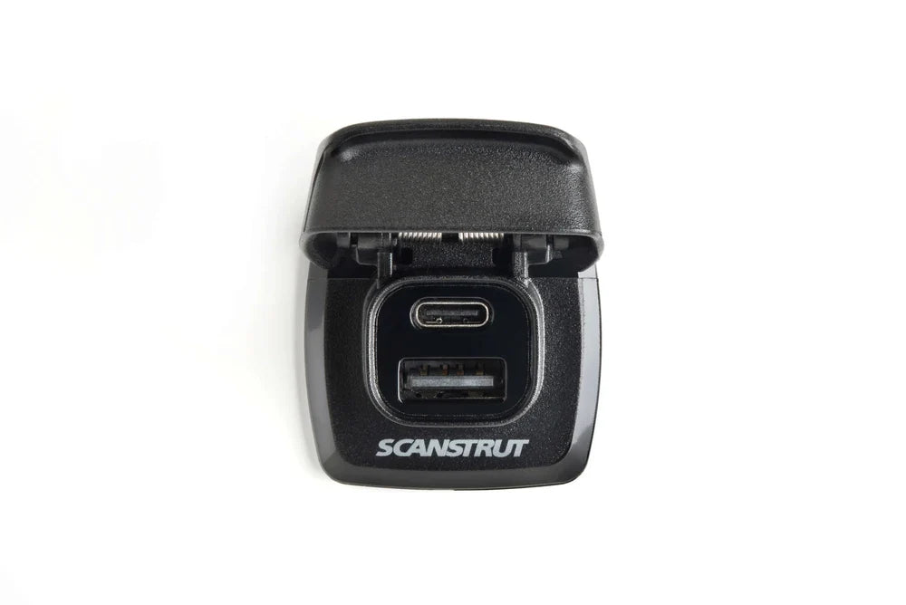 Scanstrut Flip Pro Fast Charge USB-A & USB-C Socket
