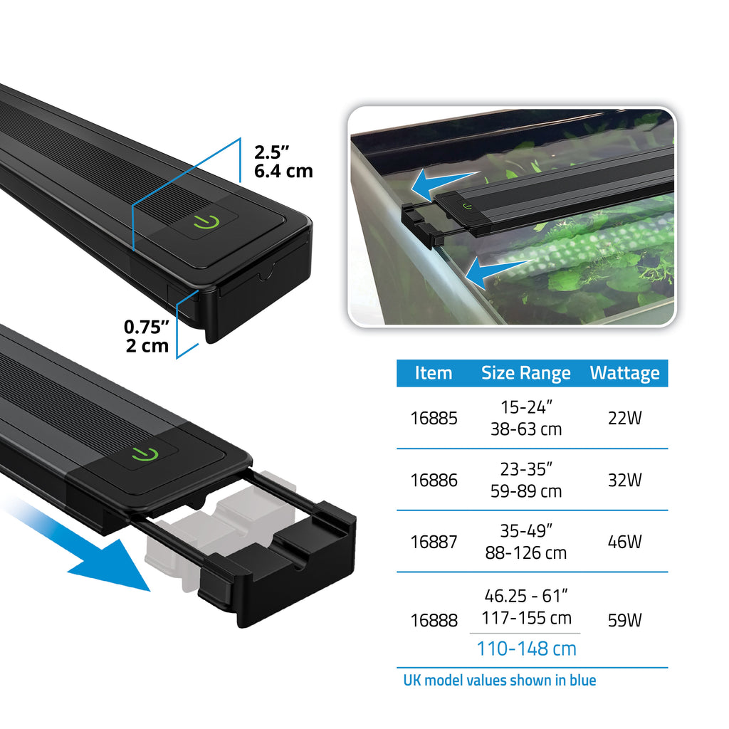 Fluval Plant 4.0 LED Light - Multiple Sizes Available