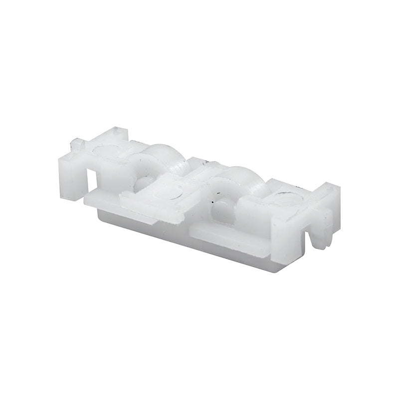 FHC 7/16" Nylon Rollers - Sliding Window Tandem Roller Assembly [2 pack] - G3146