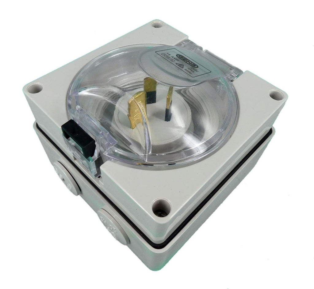 Gen3 250V 15A API315 3 Pin Appliance Inlet
