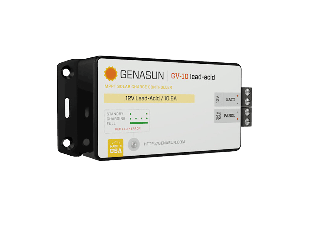 Genasun 10.5A MPPT 12V Lead-Acid Solar Charge Controller