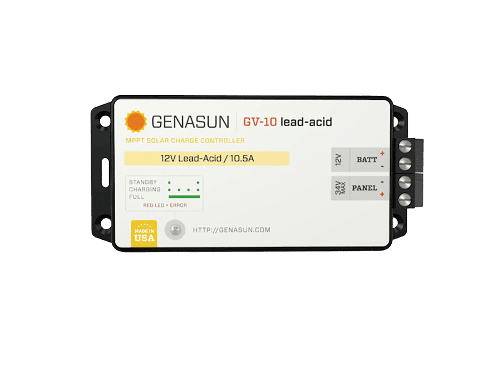 Genasun 10.5A MPPT 12V Lead-Acid Solar Charge Controller