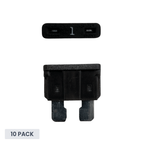 Exotronic 1A ATO/ATC Standard Automotive Blade Fuse - 10 pack
