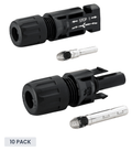 Stäubli MC4 Connector Pair - 10 Pack