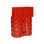 Genuine 50A Red Anderson Plug Connector with 6AWG Contacts