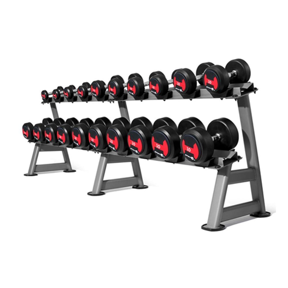 GymGear 2 Tier Dumbbell Storage Rack - 12 Pair