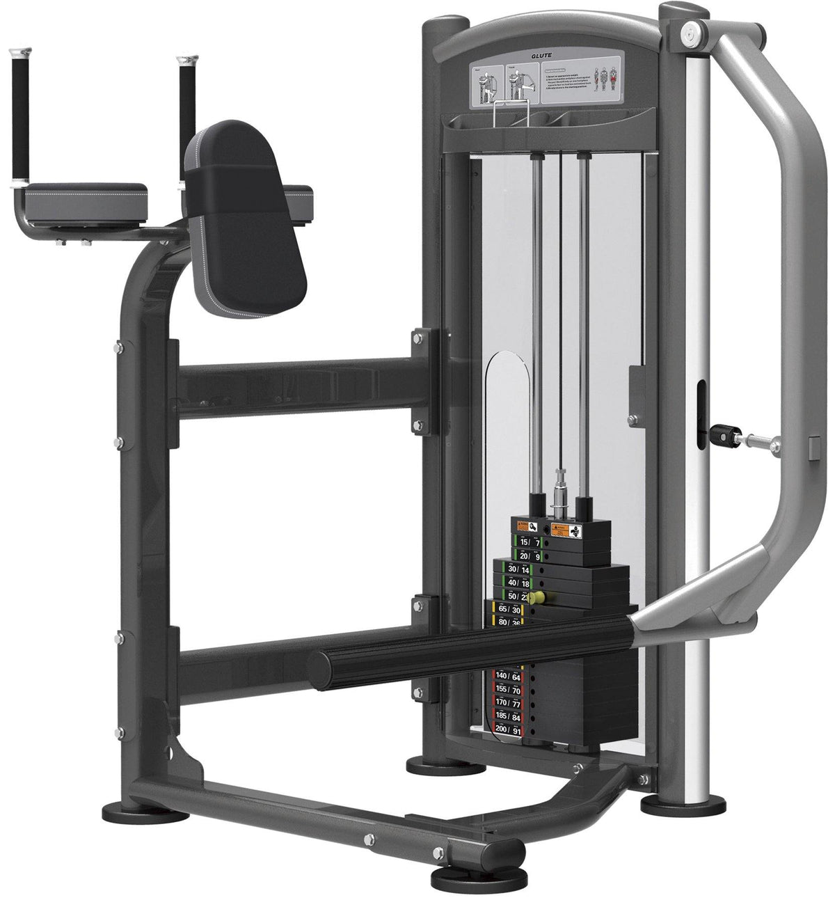 GymGear Elite Series Glute Selectorised Station