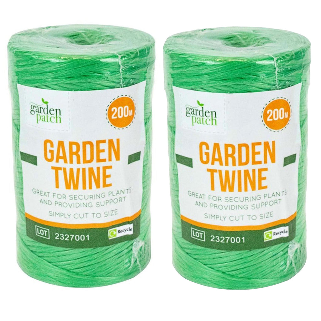 Green Garden String Twine | Heavy Duty Plant Support | 200M