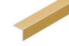 Anodised Aluminium Extruded Angle Corner 1 M / 39.37" Length Silver & Gold