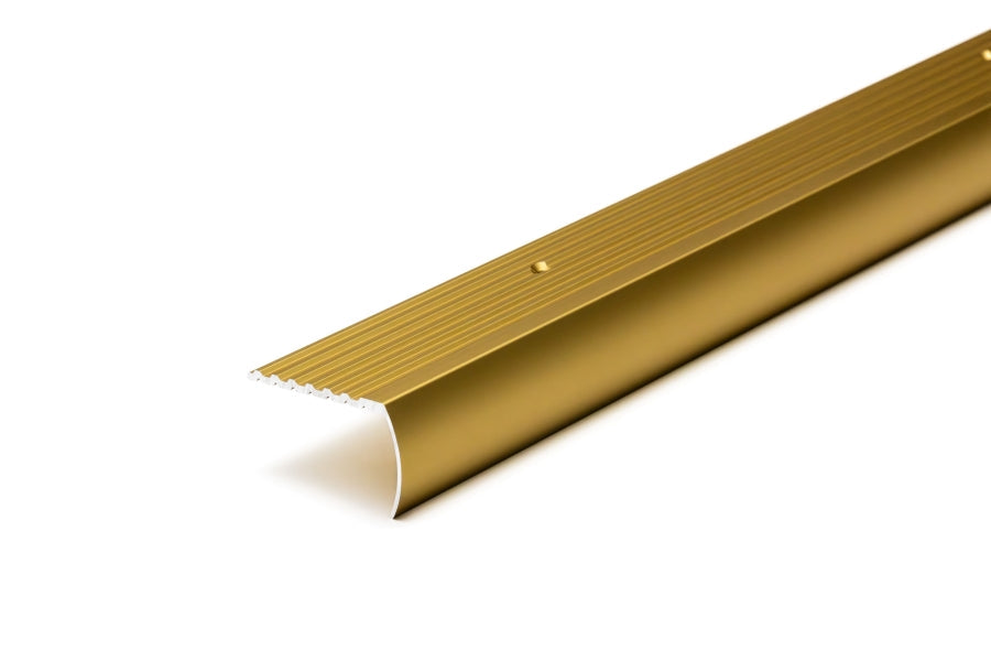 Gold bullnose stair edging trim 118cm length