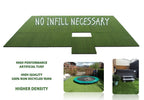 Cannons Artificial Grass Rubber Garden Tiles 1m x 1m x 40mm