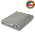 18 oz. Super Vinyl Tarp - Gray - 16' x 20'