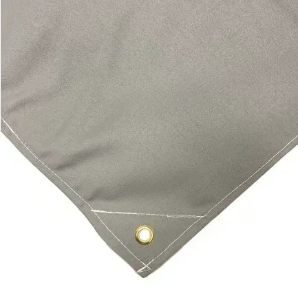 Gray Waterproof Canvas Tarps 10' x 10'