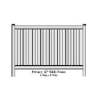 Privacy 12” T&G Fence Panel Kit DRPV1