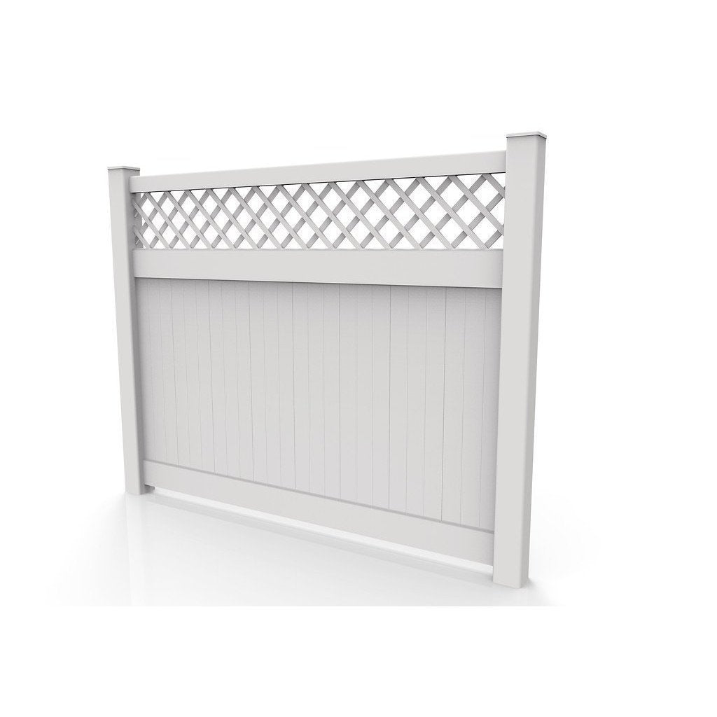 Privacy with Lattice Fence Panel Kit DRPV4