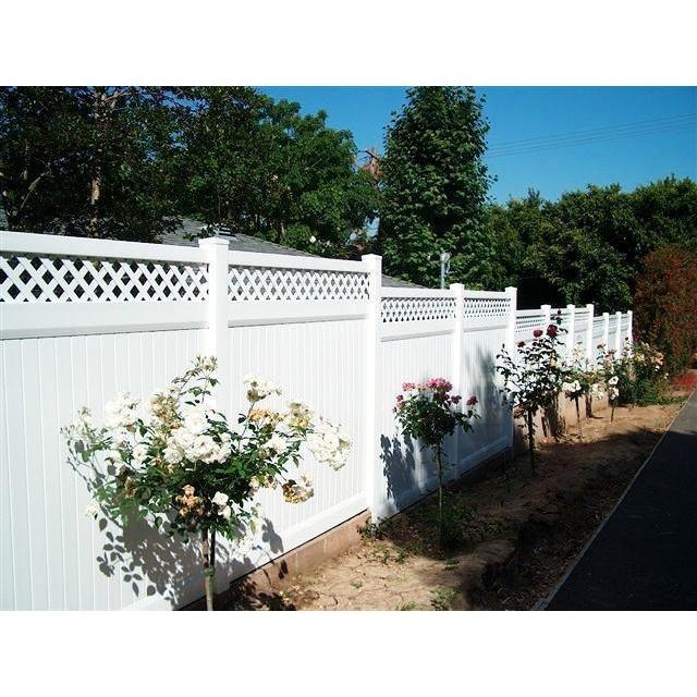 Privacy with Lattice Fence Panel Kit DRPV4