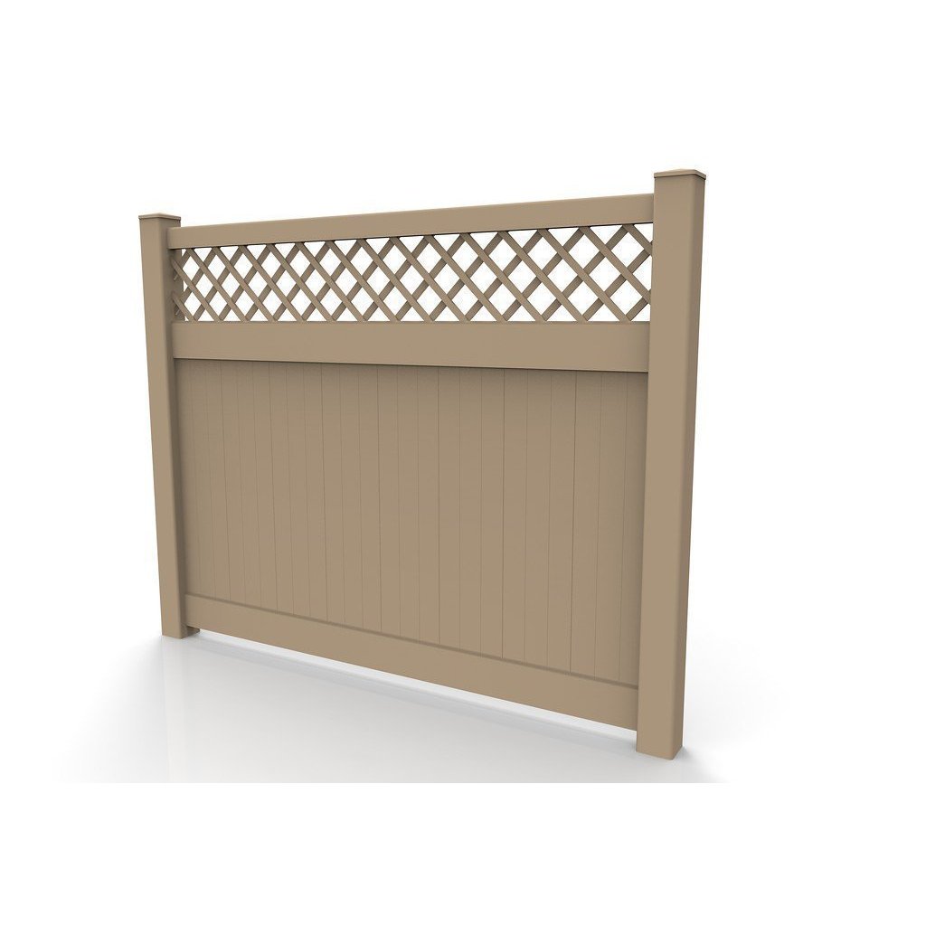 Privacy with Lattice Fence Panel Kit DRPV4