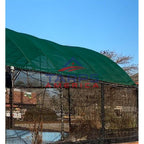 Green 8 oz. Medium Duty Vinyl Coated Mesh Tarp by ShadeMax®