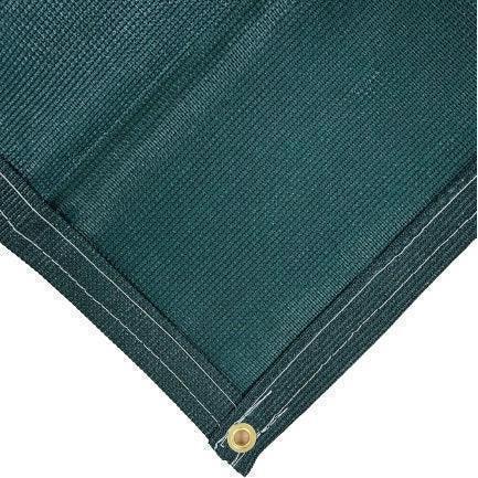 Green 86% Super Shade Mesh Tarp 20' x 40'