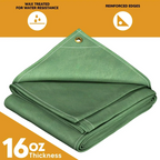 Green Canvas Tarp 20' x 40'