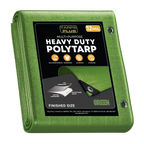 Green Poly Tarp 10' x 12'