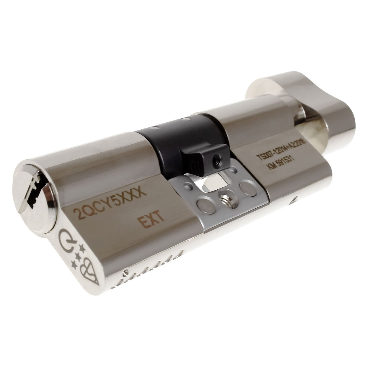 greenteQ Orion 3* Thumbturn Euro Cylinder