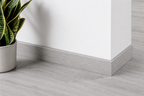 Skirting Board 80 MM x 14 MM  2200 mm Length Polystyrene  Wall Floor Edge Trim Various Colours -Decor
