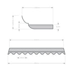 Gutta Bitumen Wall Abutment