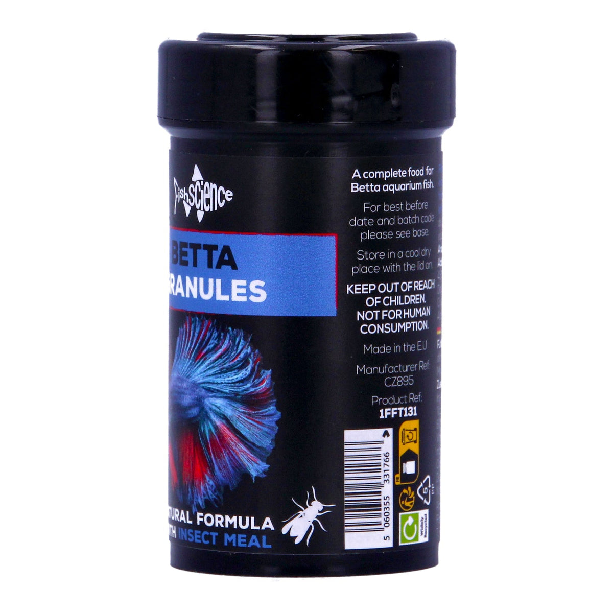 Fish Science Betta Granules 35g - Eco-Friendly Color Boost