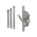 FHC Jalousie Operator - Reversible - With Three Link Arms - Aluminum Finish (Single Pack) - H3557
