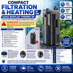 OASE BioPlus Thermo 50 Aquarium Corner Heater Filter