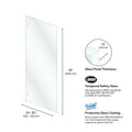 Doors - Tempered Glass Shower Door Panel