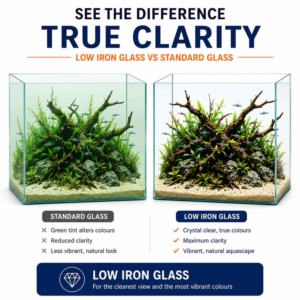 Aqua One OptiScape Clear Glass Aquarium Tank