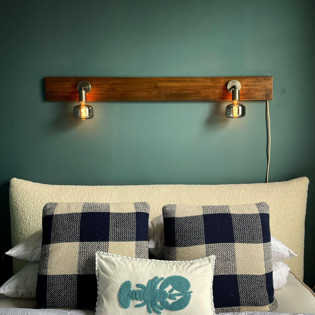 Headboard Twin Wall Lights | Bedside Reading & Bedroom Lighting UK
