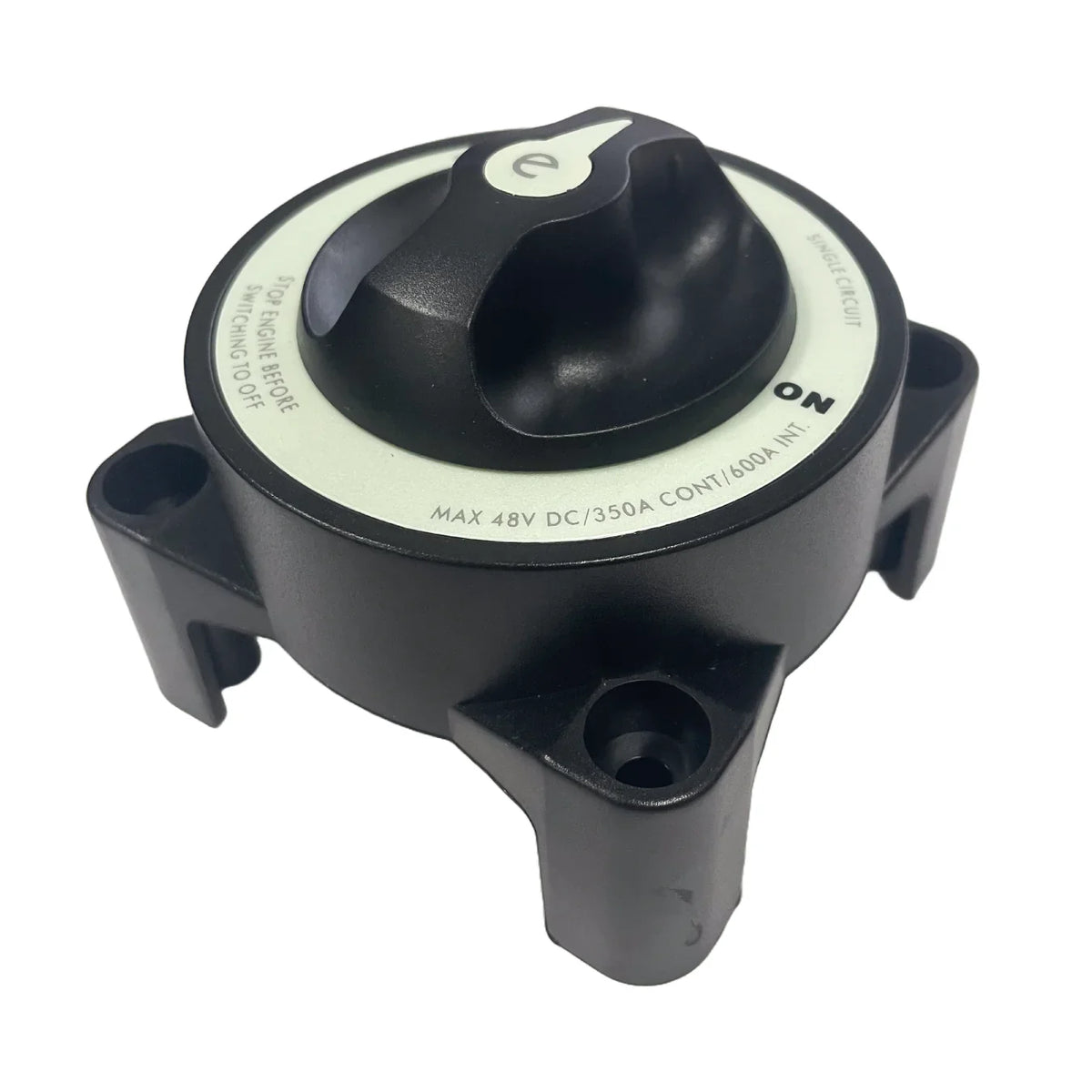 Exotronic 350A Black On Off Battery Switch